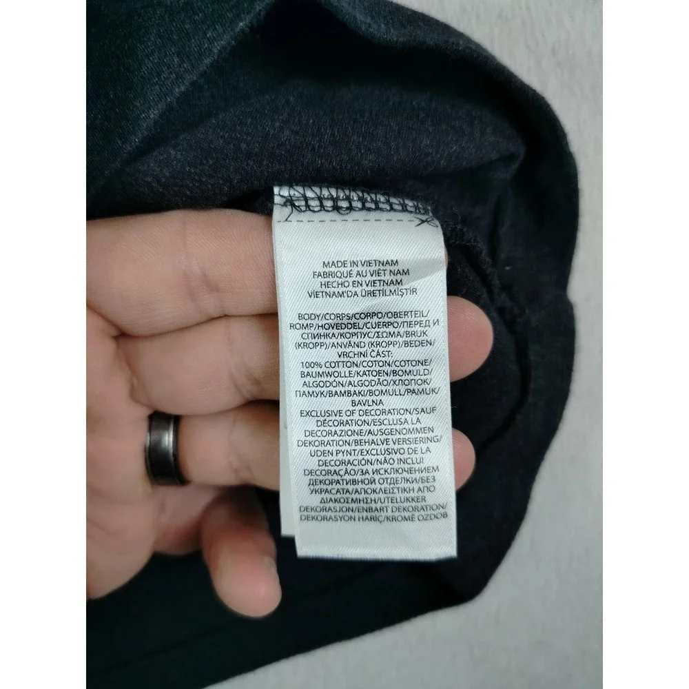 Polo Ralph Lauren Shirt‎ Mens XL Gray Custom Slim Fit Long Sleeve Pony Logo Tee